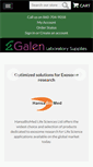 Mobile Screenshot of galenlabsupplies.com